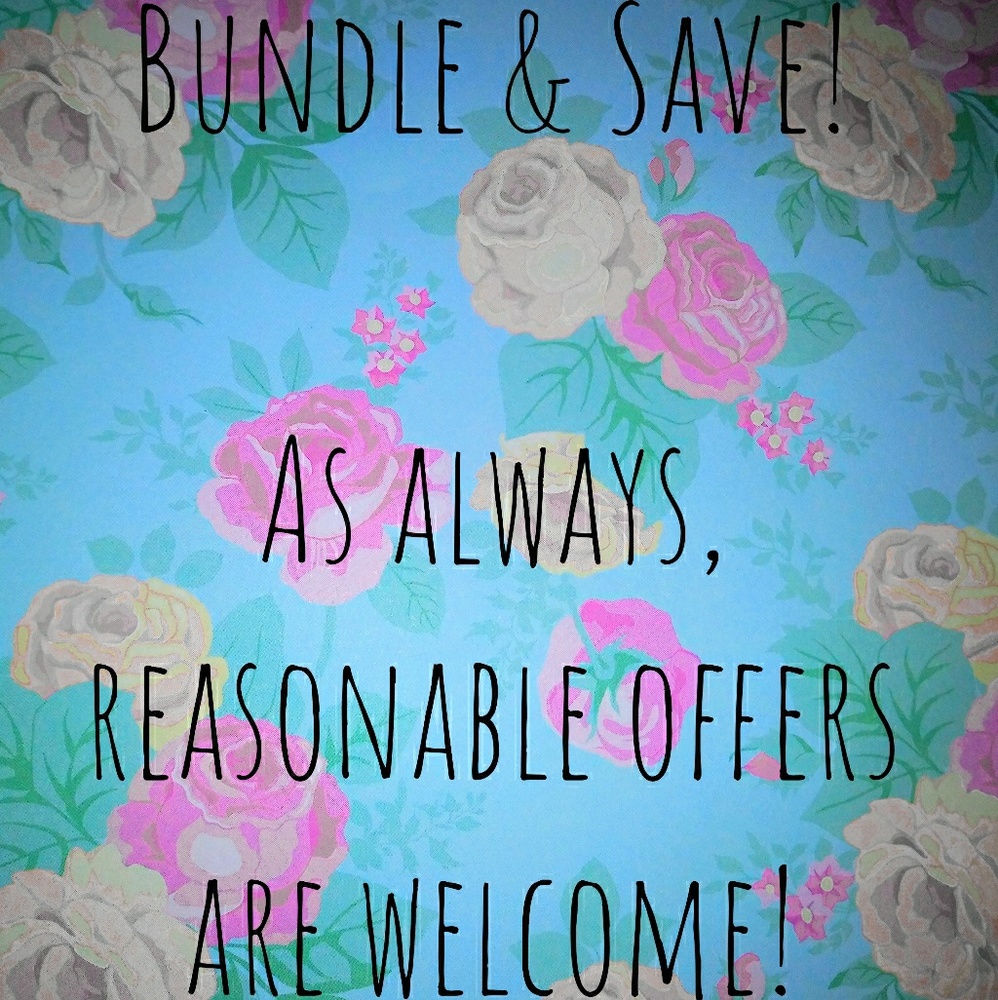 Reasonable offers always welcome!